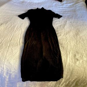 Marine Layer turtleneck midi dress